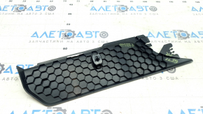 Right side center console trim for Audi Q5 80A 18-24, black, with plug, scratches