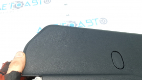 Right side center console trim for Audi Q5 80A 18-24, black, with plug, scratches