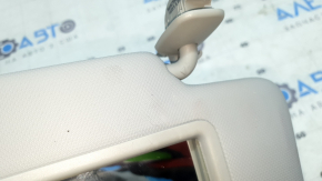 Right sun visor for Audi Q5 80A 18-24, gray, without hook, for cleaning