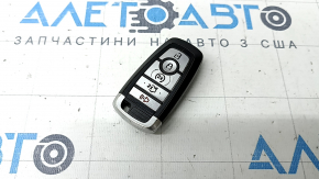 Smart Ford Fusion mk5 17-20 key, 5 buttons, remote start, push buttons, chrome finish