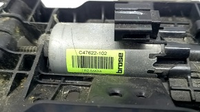 Ford Fusion mk5 17-20 passenger seat longitudinal adjustment motor with mount, without frame, broken mount