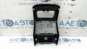 Rear center console trim for Ford Fusion mk5 17-20 black, under the air vents, worn, broken fasteners