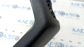 Rear center console trim for Ford Fusion mk5 17-20 black, under the air vents, worn, broken fasteners