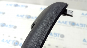 Rear center console trim for Ford Fusion mk5 17-20 black, under the air vents, worn, broken fasteners