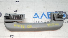 Audi Q5 80A 18-19 rear right headliner handle, gray, scratches