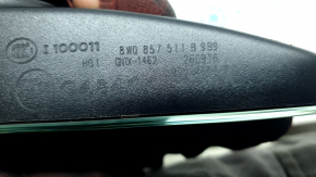 Audi Q5 80A 18-20 interior mirror with auto-dimming and compass, black