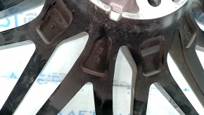 Set of wheels R20x10.5JxET40 R20x9JxET35 BMW 7 G11 G12 16-19 curb, in need of repair