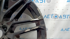 Set of wheels R20x10.5JxET40 R20x9JxET35 BMW 7 G11 G12 16-19 curb, in need of repair
