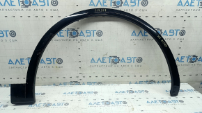 Front right fender arch trim for Audi Q5 80A 18-20 is worn, fasteners are broken, sand