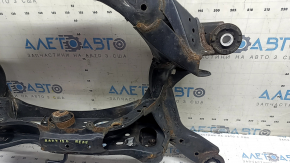 Rear subframe of Toyota Rav4 19-25 hybrid AWD, Japan-built, microcracks in the transmission, rusty