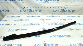 Right front panel inserts for Audi Q5 80A 18-24, walnut root wood, scratches
