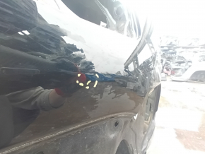 Quarter wing rear left Toyota Rav4 19-20 on the body, black, bumper