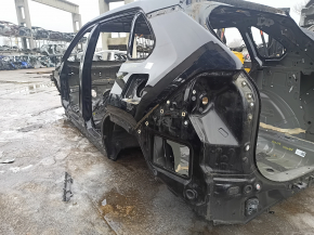 Quarter wing rear left Toyota Rav4 19-20 on the body, black, bumper