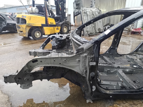Front left quarter panel for Toyota Rav4 19-25 Japan built, on the body, black