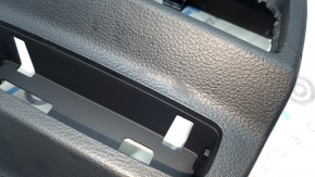 Audi Q5 80A 18-24 black rear center console trim with lower trim