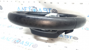 Audi Q5 80A 18-20 leather steering wheel, black, heated, no buttons, scratches, worn