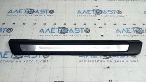 Audi Q5 80A 18-24 black and chrome outer door sill trim, scratches