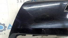 Bare front bumper, left side, Audi Q5 80A 18-20, black, for parking sensors, for headlight washers, without plug, chips