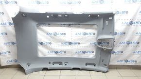 Audi Q5 80A 18-20 headliner for panoramic windows, gray, dry-cleanable, creases