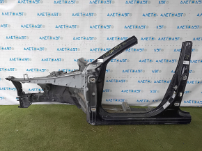 Front left quarter Mazda CX-9 16- with eyelash, on body, black