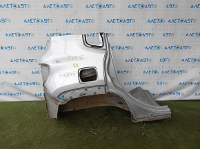 Jeep Renegade 15-23 rear right quarter wing on the body, silver, butt