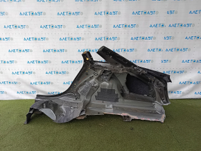 Audi A4 B9 17-25 rear right quarter wing, black