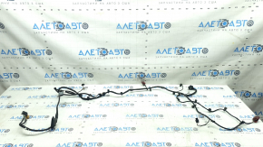 Audi Q5 80A 18-20 rear bumper wiring for parking sensors, foot-operated tailgate sensor, and BSM, water contact