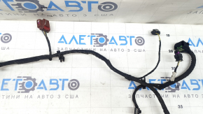 Audi Q5 80A 18-20 rear bumper wiring for parking sensors, foot-operated tailgate sensor, and BSM, water contact