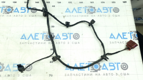 Audi Q5 80A 18-20 rear bumper wiring for parking sensors, foot-operated tailgate sensor, and BSM, water contact