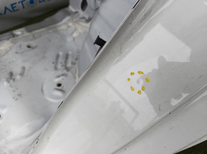 Quarter wing rear left Mazda CX-9 16-23 white, on the body, dented