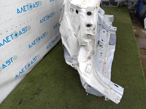 Quarter wing rear left Mazda CX-9 16-23 white, on the body, dented