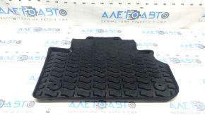 Audi Q5 80A 18-23 black rear left rubber floor mat