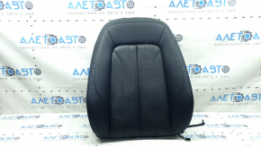 Audi Q5 80A 18-20 black leather driver's seat backrest trim, Standard, heated