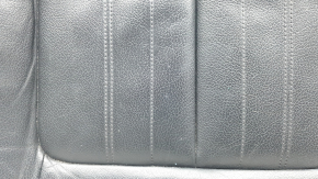 Audi Q5 80A 21-24 passenger seat cushion upholstery, black leather, Standard, heated, wrinkled