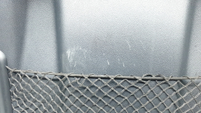 Rear driver's seat backrest trim for Audi Q5 80A 18-24, black, with mesh, scratches, broken fastener
