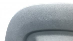 Rear driver's seat backrest trim for Audi Q5 80A 18-24, black, with mesh, scratches, broken fastener