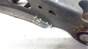 Lower control arm under the rear left spring Toyota Rav4 19-25 silent block for replacement, cut, rusty