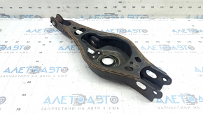 Lower control arm under the rear left spring Toyota Rav4 19-25 silent block for replacement, cut, rusty