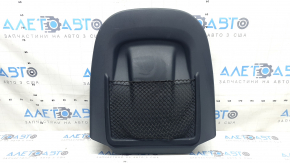 Audi Q5 80A 18-24 black rear passenger seat backrest trim with mesh, broken latch, scratches