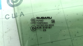 Subaru Forester 25-26 front right triangle door glass