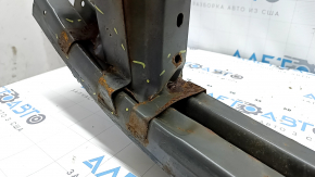 Ford Fusion mk5 13-20 rear bumper reinforcement is rusty and bent.