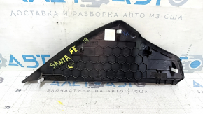 Left side dashboard trim for Hyundai Santa FE 19-20, black