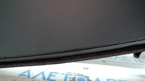 Dashboard front panel without AIRBAG Hyundai Santa FE 19-20 black leather rubbed, bump on the overlay