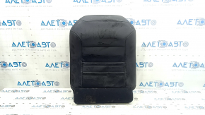 Subaru Forester 25-26 driver's seat back upholstery, black leather, blue stitching, perforation, heated