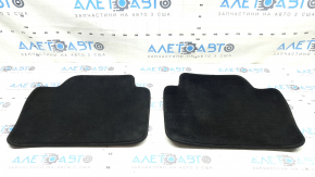 Set of fabric floor mats for BMW 3 F30 12-18 black, for cleaning
