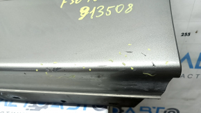 Left threshold BMW 3 F30 12-18 silver C08, scratches