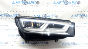 Right front headlight assembly for Audi Q5 80A 18-20 LED, polished