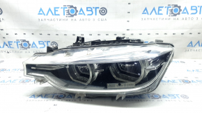 Left front headlight assembly BMW 3 F30 16-18 LED, sand