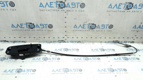 Audi Q5 80A 18-24 2.0T MHEV automatic transmission cable with shifter housing, broken fasteners