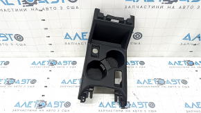 Subaru Forester 25-26 armrest, black, blue stitching